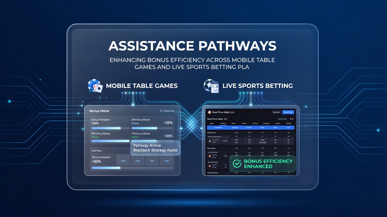 Integration von Supportwegen und Bonusaktivitäten in Live-Sportwetten
